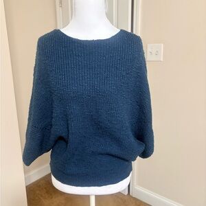 Eesome Deep Blue Crew Neck Sweater
